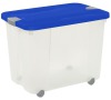 Box CLIP 65 L modrý/stříbrná CURVER