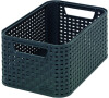 Úložný box RATTAN Style2 S - anthracite CURVER