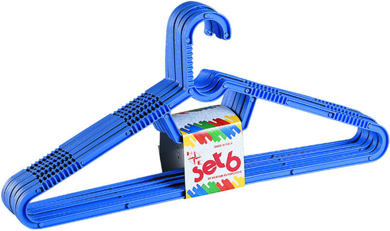 Set plastových ramínek - 6 ks HEIDRUN
