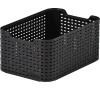 Úložný box RATTAN Style S - hnědý CURVER