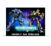 Karton P+P Desky na číslice Transformers 3-98317