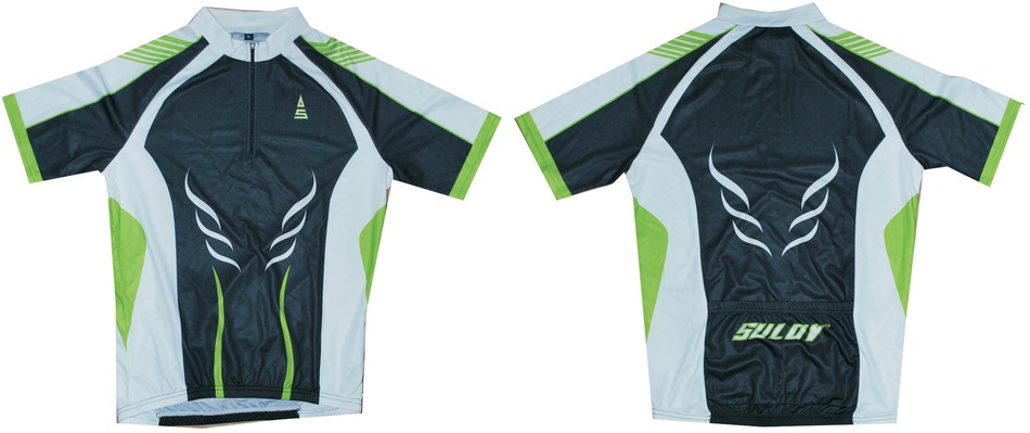 Cyklistický dres SULOV®, vel. S, zelený