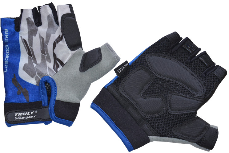 Cyklorukavice TRULY® TOP NX3GEL RULYT®, vel. L, modrá