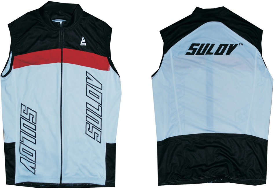 Cyklistická vesta SULOV® vel. XL, červená