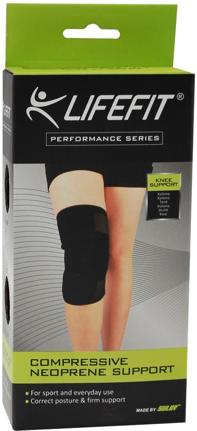 Neoprenová bandáž LIFEFIT® BN302 Koleno uzavřené