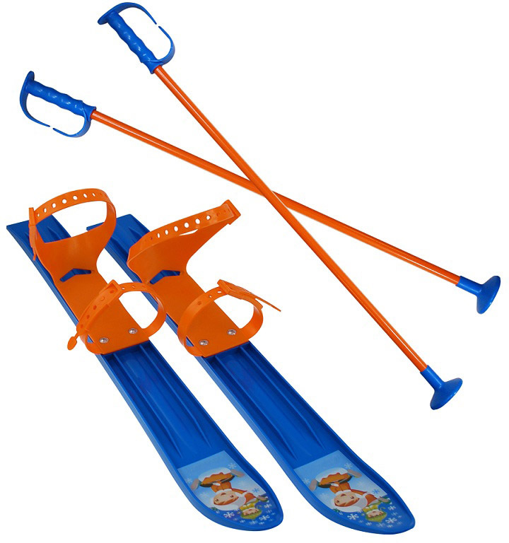 Lyže dětské SULOV® 60cm, modré