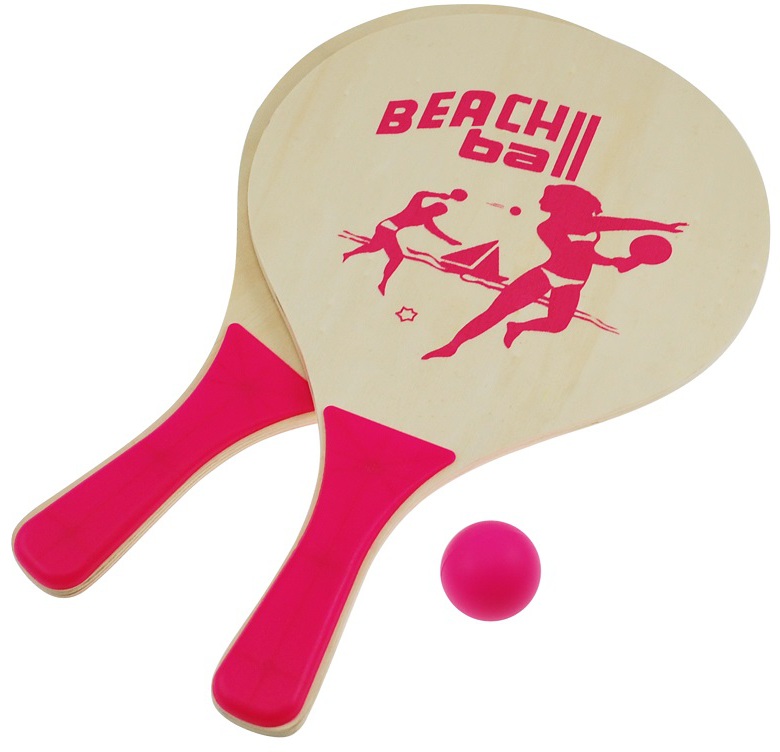 Plážový tenis SPORTTEAM® set růžový