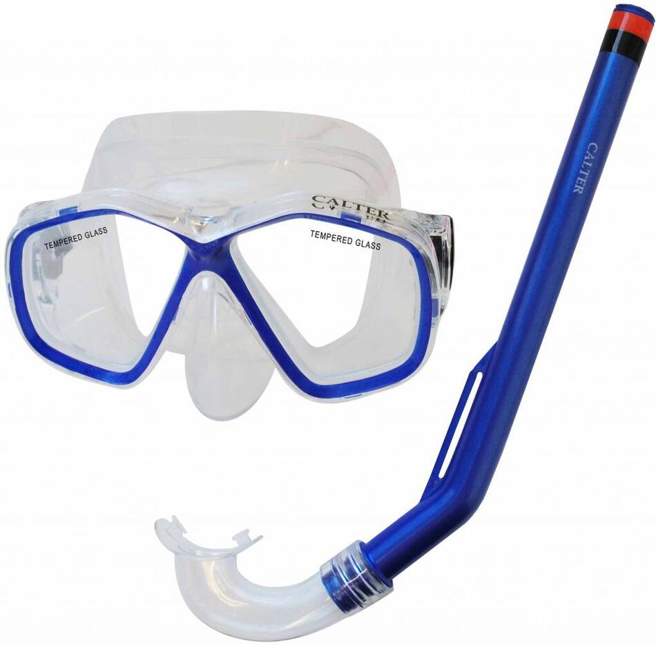 Potápěčský set CALTER® KIDS S06+M278 PVC RULYT®, modrý