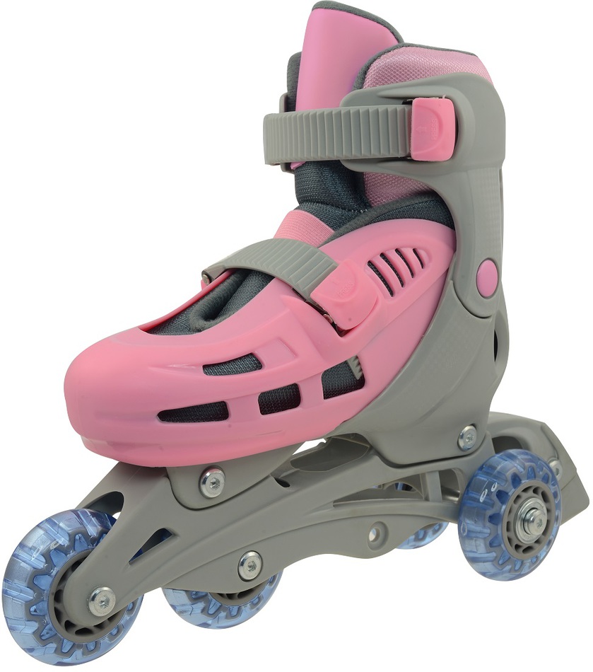 Kolečkové brusle TRISKATE BASIC vel.S (31-34) RULYT®, růžové