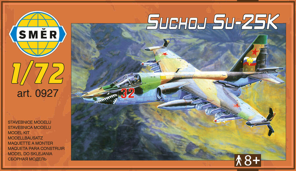 Model Směr Suchoj Su-25K 21 x 20 cm