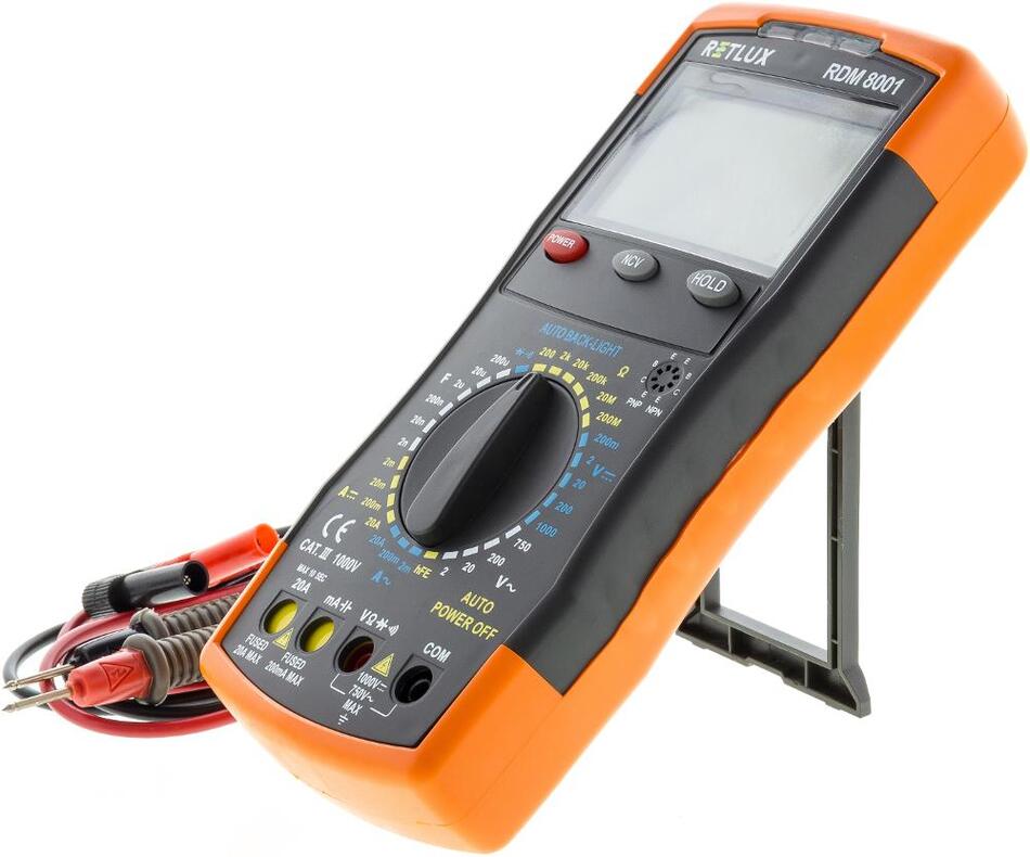 Digitální multimetr PROFI RETLUX RDM 8001