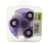Fidget Spinner glitter 6 druhů v PVC boxu 9x9x1cm