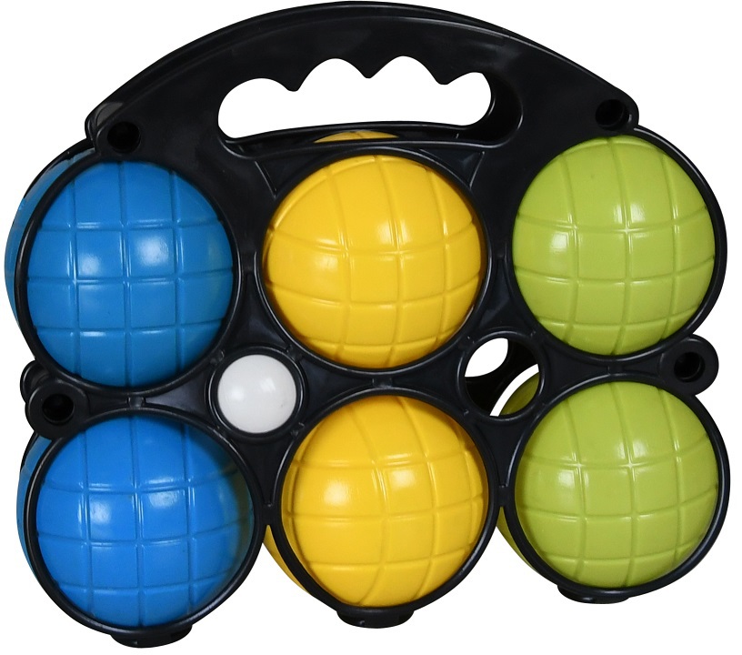 Petanque plastový 6ks SPORTTEAM®, v plast pouzdře