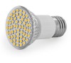 WE LED žárovka 60xSMD 3W E27 teplá bílá - refl