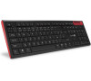 CONNECT IT Multimediální bezdrátová klávesnice, 2,4GHz, USB, CZ + SK layout, černá (CKB-3000-CS)