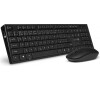 CONNECT IT Combo bezdrátová černá klávesnice + myš, 2,4GHz, USB, CZ + SK layout, černá (CKM-7500-CS)