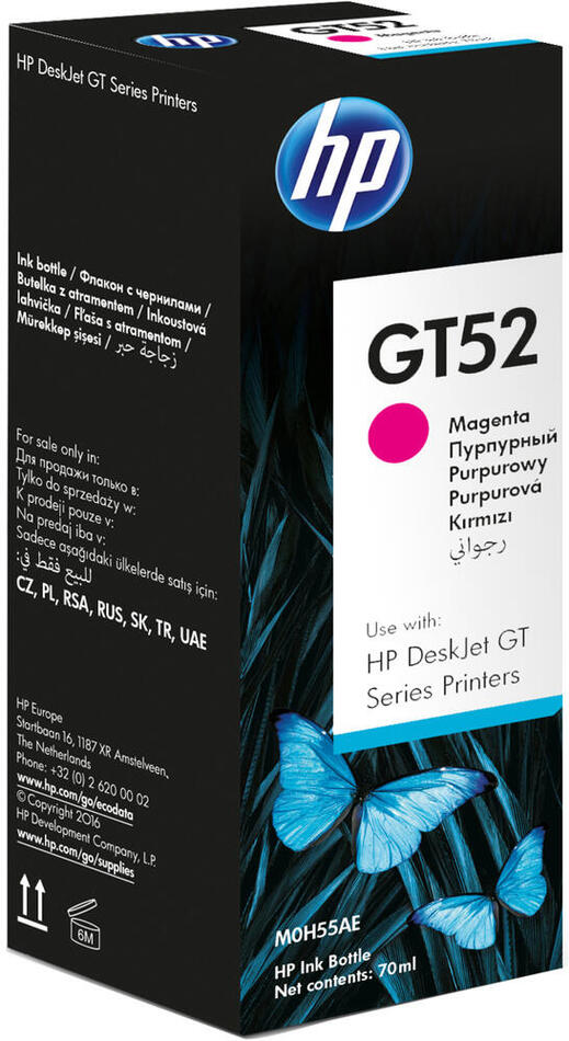 Cartridge HP GT52 Magenta