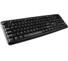 CANYON klasická USB klávesnice, omývatelná, černá 2+1 ZDARMA