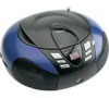 LENCO SCD-37 USB Blue - přenosný CD/MP3 přehrávač