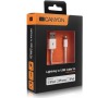 Canyon Lightning to USB cable - white