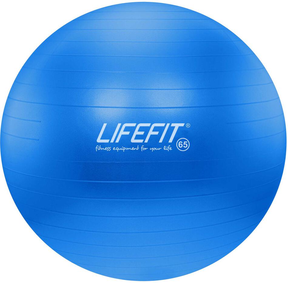 Gymnastický míč LIFEFIT® ANTI-BURST 65 cm, modrý