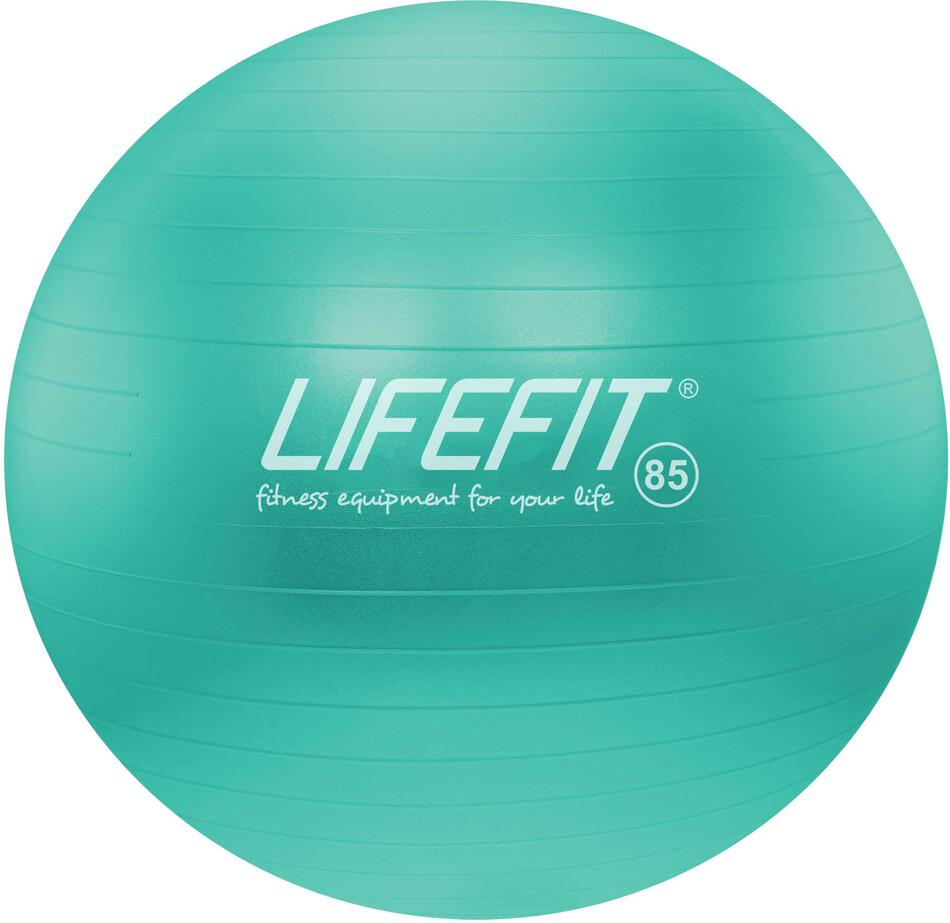 Gymnastický míč LIFEFIT® ANTI-BURST 85 cm, tyrkysový