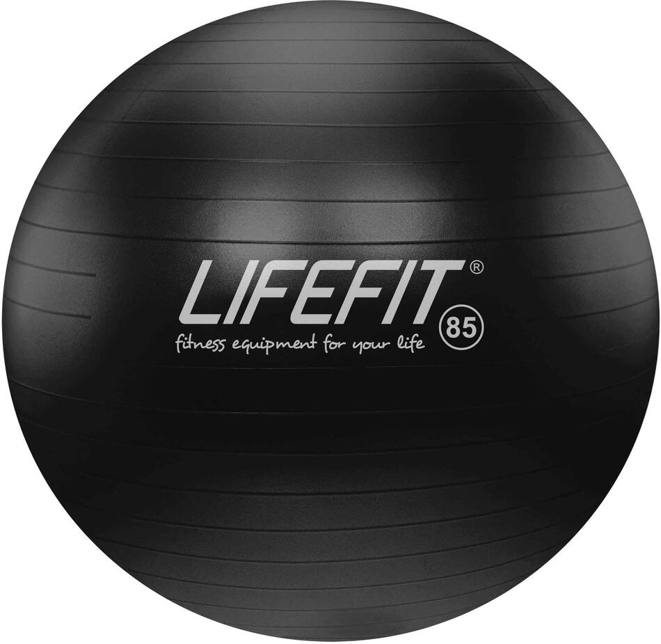 Gymnastický míč LIFEFIT® ANTI-BURST 85 cm, černý