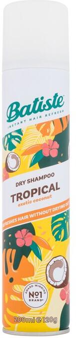 Suchý šampon Batiste Tropical, 200 ml