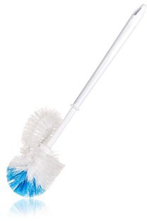 Kartáč na WC ECONOMY 37 cm se smyčkou, bílý