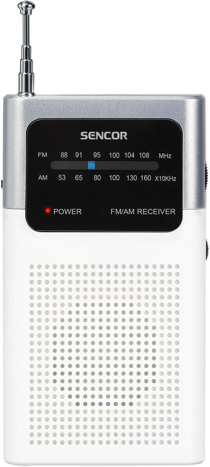 Radiopřijímač SENCOR SRD 1100, bílý