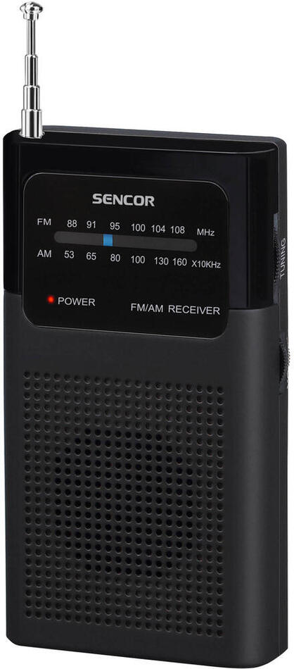 Radiopřijímač SENCOR SRD 1100, černý