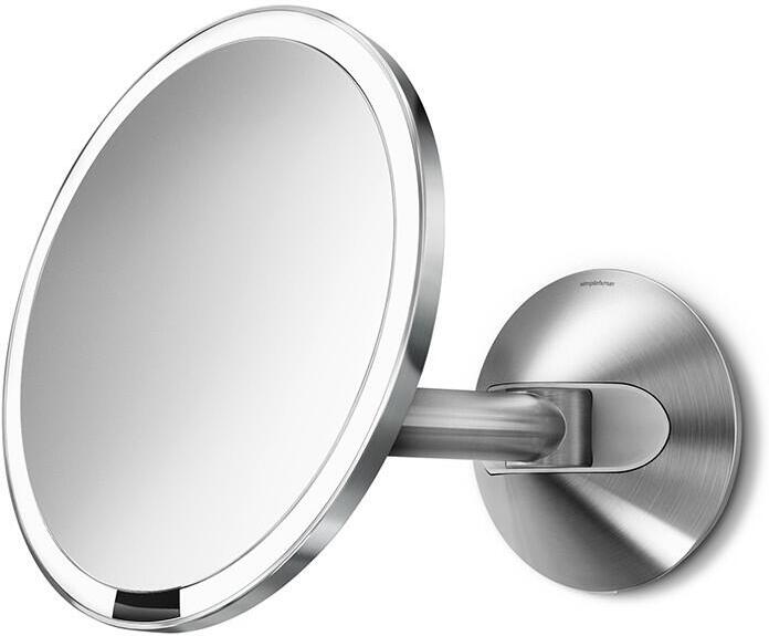 Kosmetické zrcátko Simplehuman LED osvětlení, matný nerez