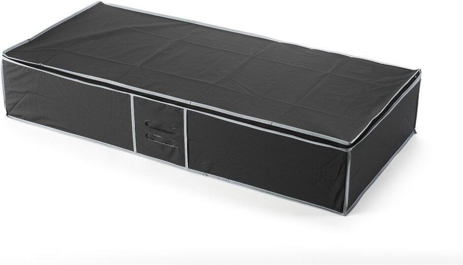 Textilní úložný box na oblečení pod postel Compactor URBAN 95 x 45 x18 cm – černý