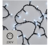 LED vánoční cherry řetěz – kuličky, 2,5m, vnitřní, stud. b.