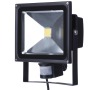 LED reflektor HOBBY s PIR, 30W neutrální bílá