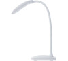 LED stolní lampa MA66D, bílá s USB