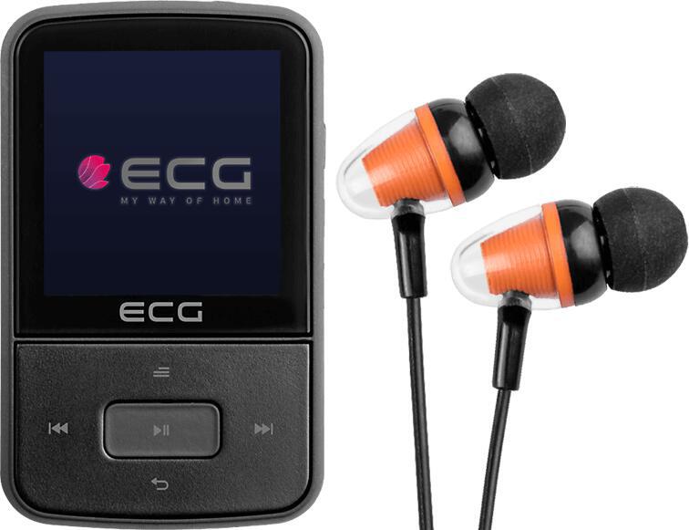 MP3 přehrávač ECG PMP 30 8GB, černý
