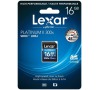 LEXAR 16GB SDHC 300x PlatinumII Class 10