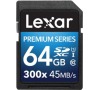 Lexar 64GB SDXC 300x PlatinumII U1-45MB