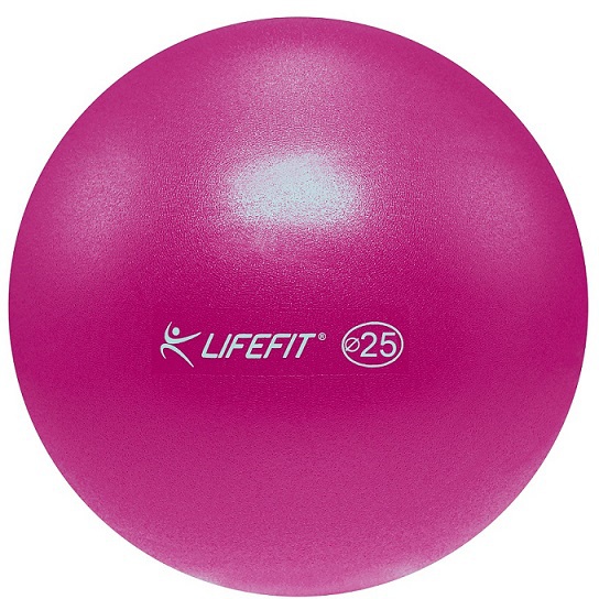 Míč OVERBALL LIFEFIT® 25cm, bordó