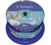Disk Verbatim CD-R 700MB/80min, 52x, Printable, 50cake