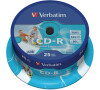 Disk Verbatim CD-R 700MB/80min, 52x, Printable, 25cake