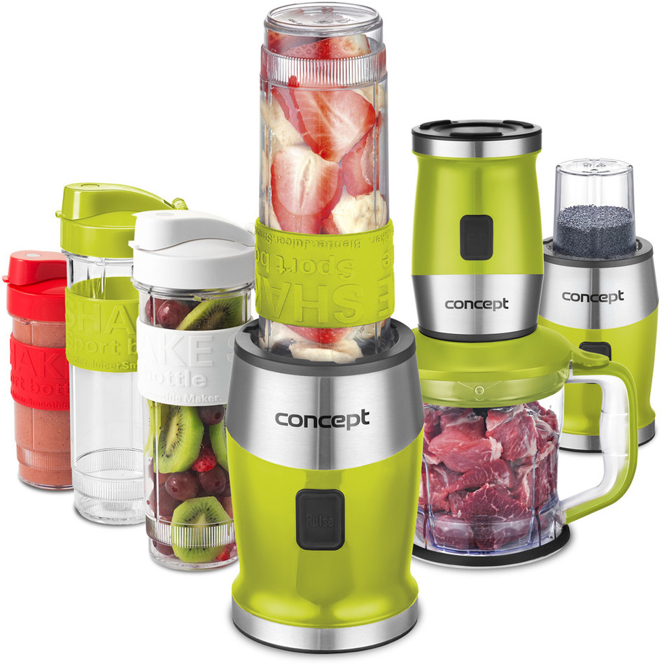 Concept SM3393 Fresh&Nutri smoothie mixér, chopper, mlýnek, 700 W