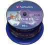 VERBATIM DVD+R DoubleLayer 8,5GB/ 8x/ printable/ 50pack/ spindle (43703)