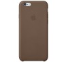Apple Leather case pro iPhone 6 Plus, Olive Brown (mgqr2zm/a)