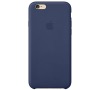 Apple Leather case pro iPhone 6 Plus, Midnight Blue (mgqv2zm/a)