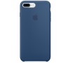 Apple Silicon case pro iPhone 7 Plus, Ocean Blue