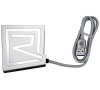 REMAX USB hub + SD card reader / Rhyden RU-U7 z USB 3.0 typ A samec na 3x USB 3.0 typ A samice / stříbrná (RU-U7 3.0 silver)