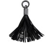 REMAX elegantní datový kabel / RC-053M / USB 2.0 typ A samec na USB 2.0 micro-B / 20 cm / černý (RC-053M black)
