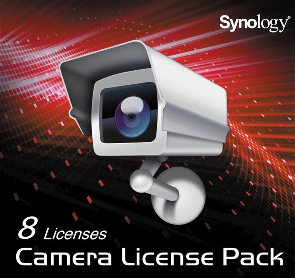 Synology Camera License Pack x 8 (DEVICE LICENSE (X 8))